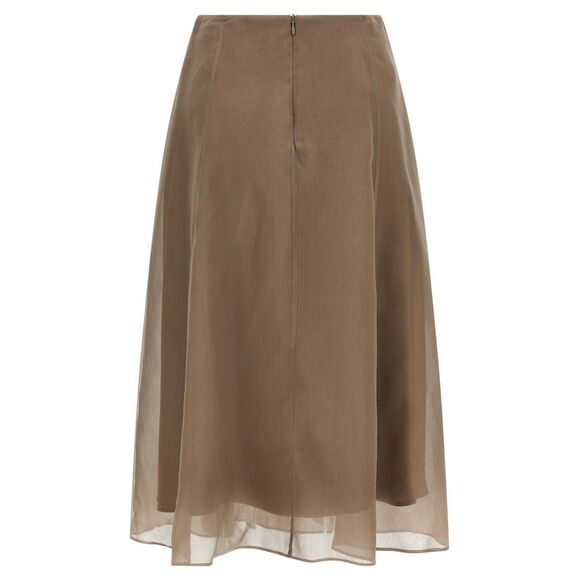 Brunello Cucinelli Women 'Circle' Skirt - Picture 2 of 4